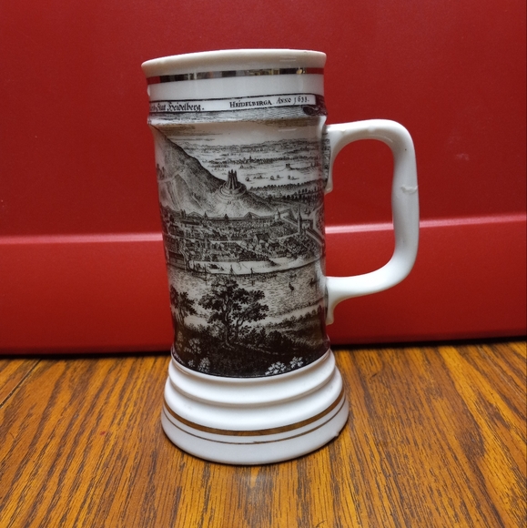 Vintage Ruetter (West Germany) Porcelain Beer Stein. - Picture 1 of 5